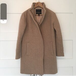 J. CREW Cocoon Coat in Italian Stadium-Cloth Wool